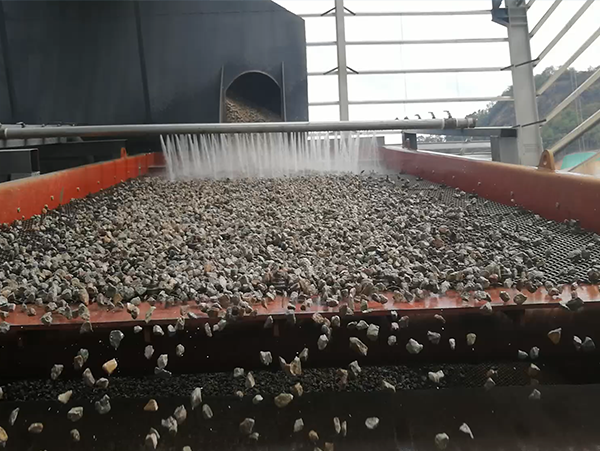 Sand production line with a production capacity of 1200 tons per hour